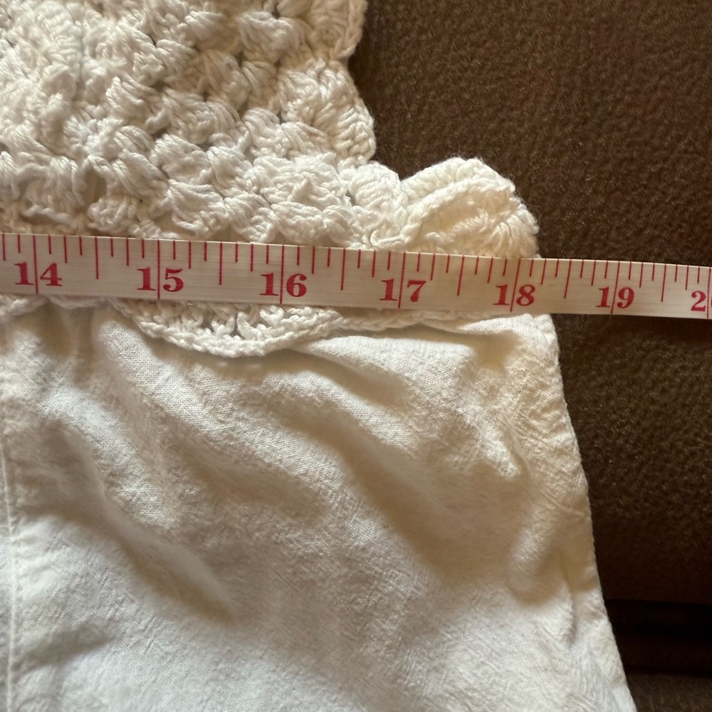 Free People Womens Lovey Maxi White Dress Size XL - Picture 8 of 13